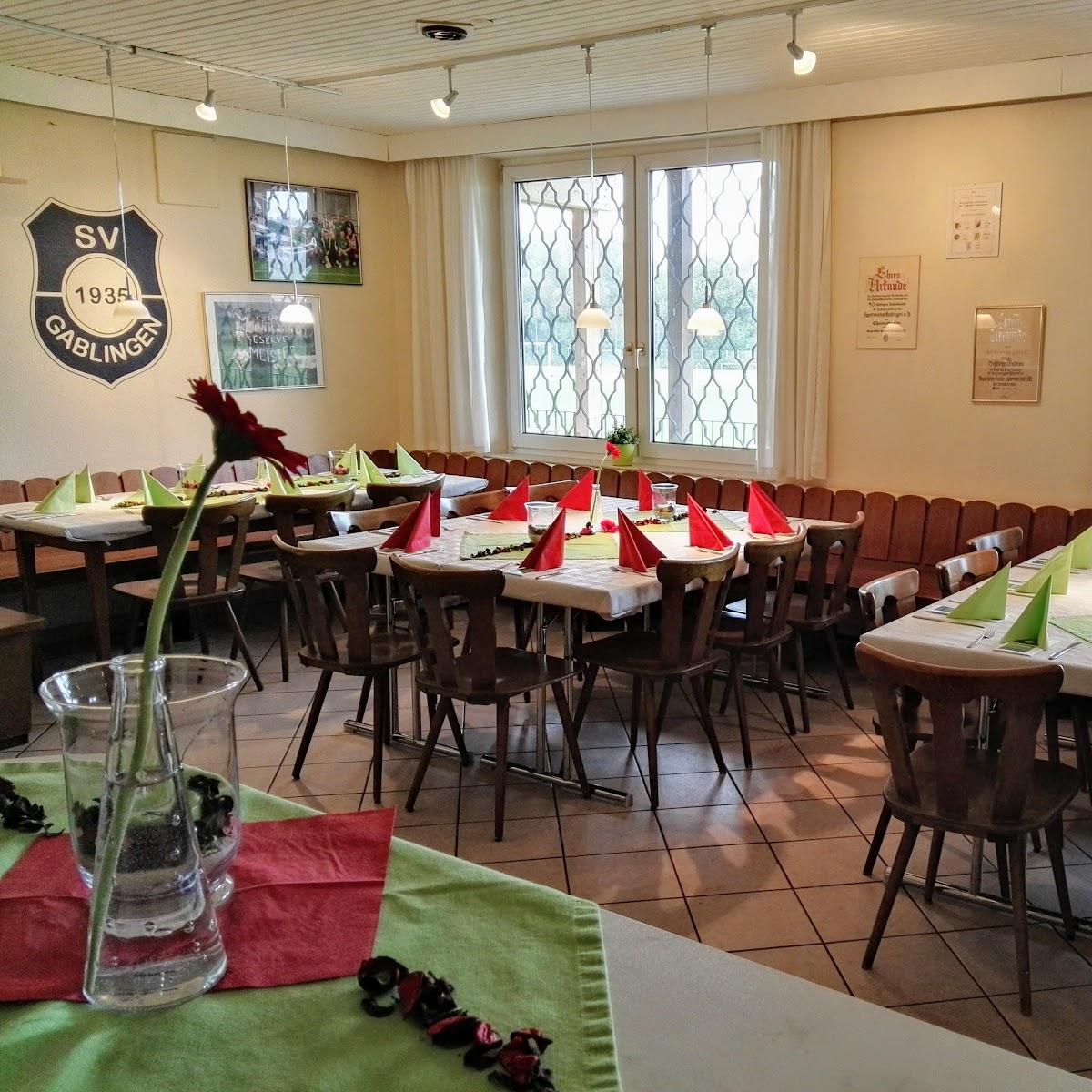 Restaurant "Sportheim SV" in Gablingen