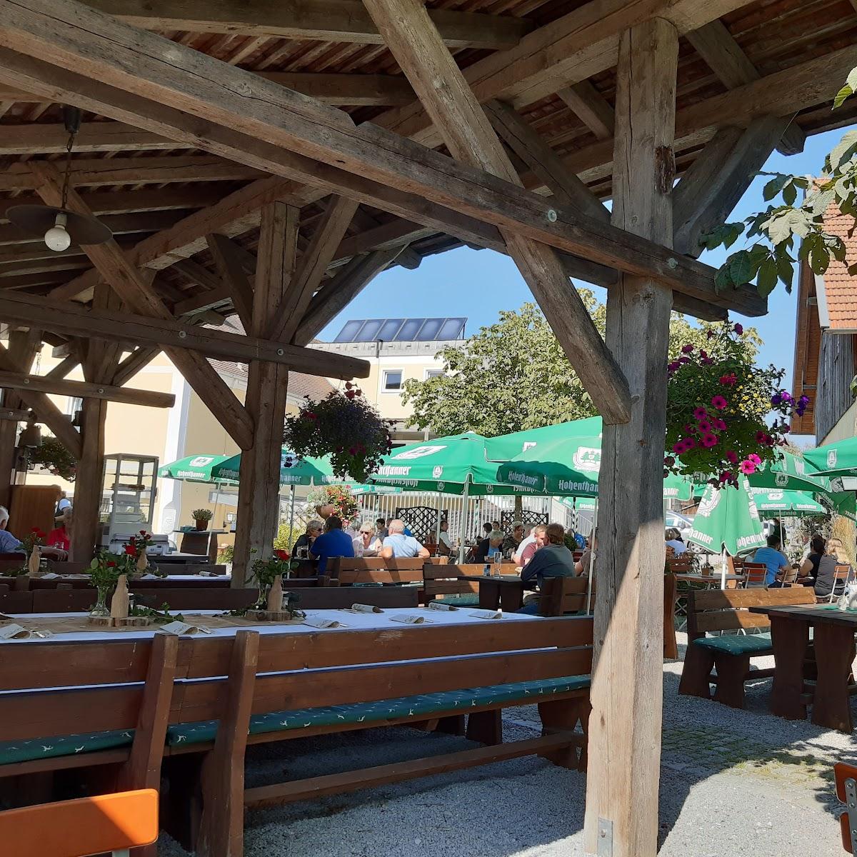 Restaurant "Biergarten - Terrasse" in Hohenthann
