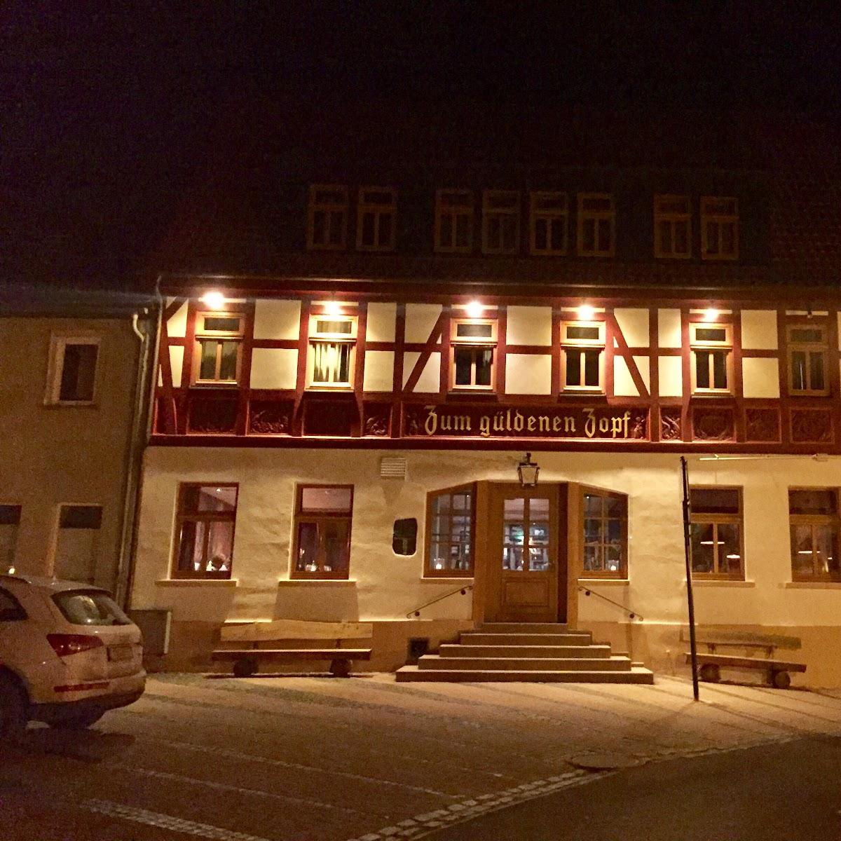 Restaurant "Zum güldenen Zopf" in Blankenhain
