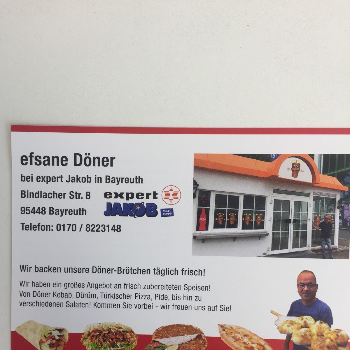 Restaurant "Efsane Döner" in  Bayreuth
