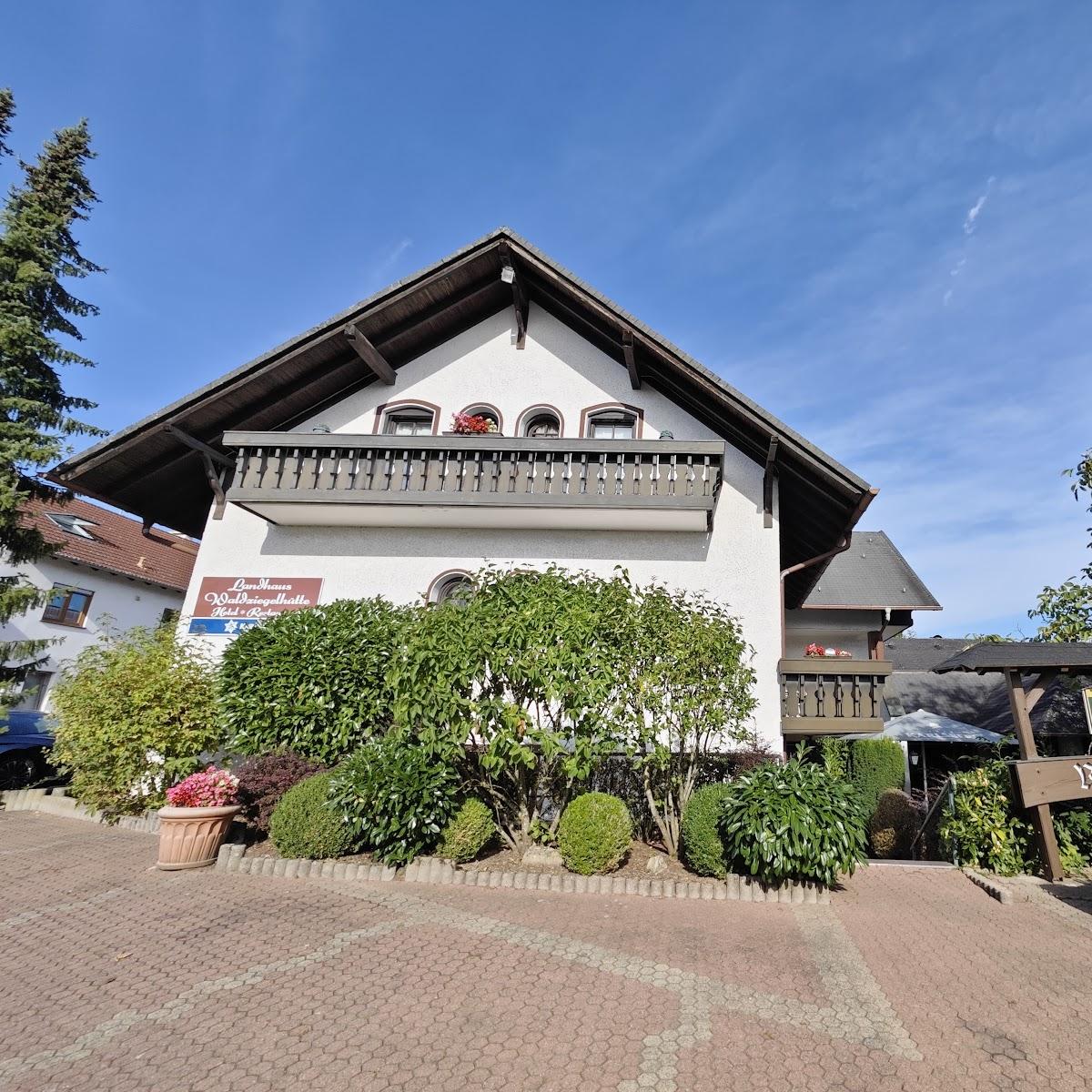 Restaurant "Landhaus Waldziegelhütte" in Waldmohr