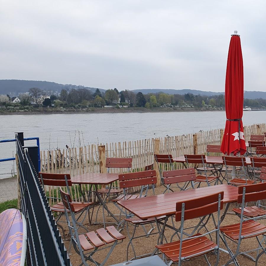 Restaurant "Biergarten Rolandseck - Vulkan Beach" in Remagen