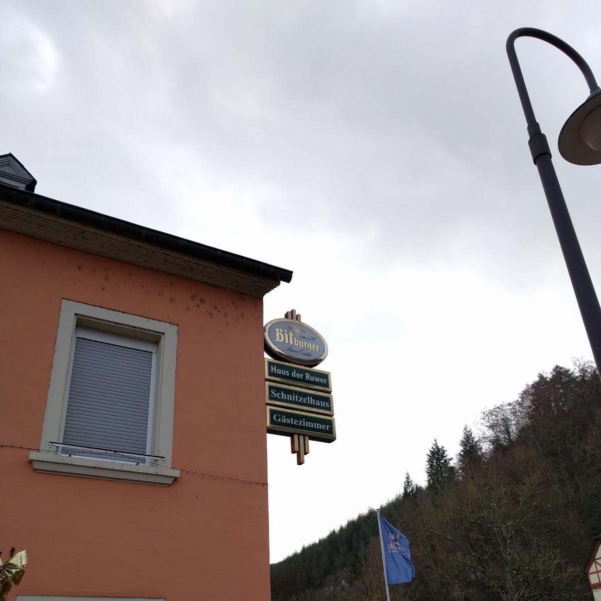 Restaurant "Haus Der Ruwer Schnitzelrestaurant" in  Kasel