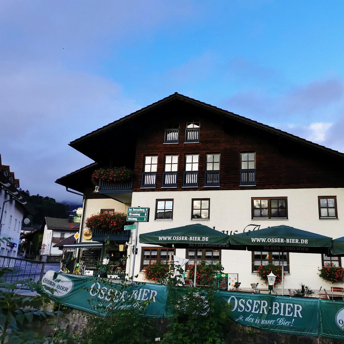 Restaurant "Gasthaus Arbersee" in Bodenmais