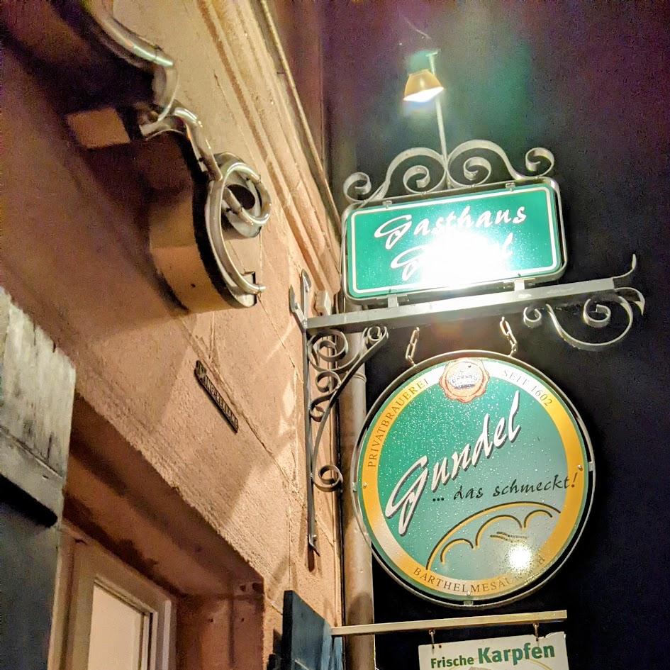 Restaurant "Gasthaus Gundel" in Kammerstein