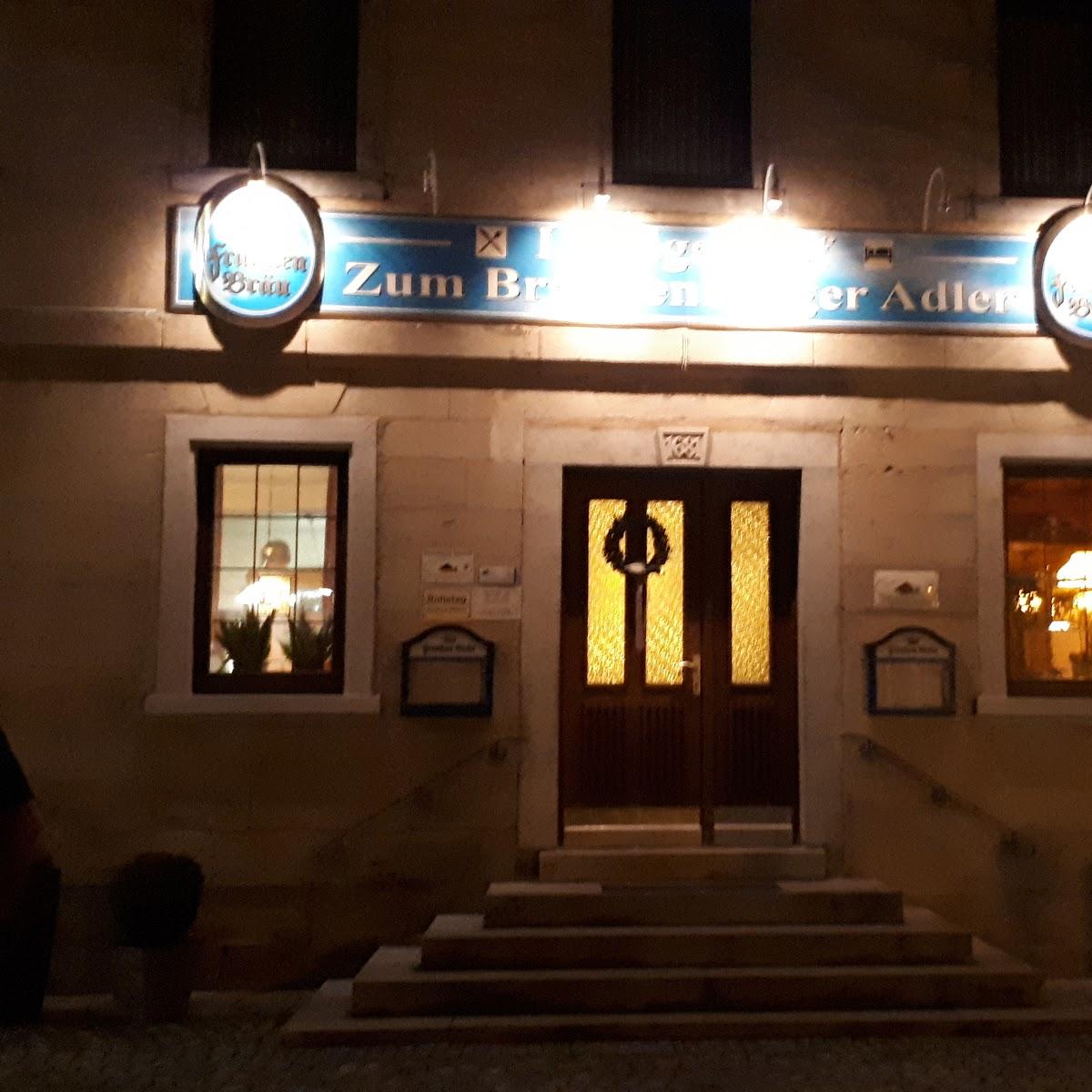 Restaurant "Brandenburger Adler Inh. Fam. Hieronymus" in  Dachsbach