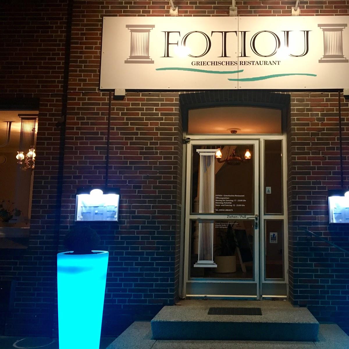 Restaurant "Fotiou" in  Delingsdorf