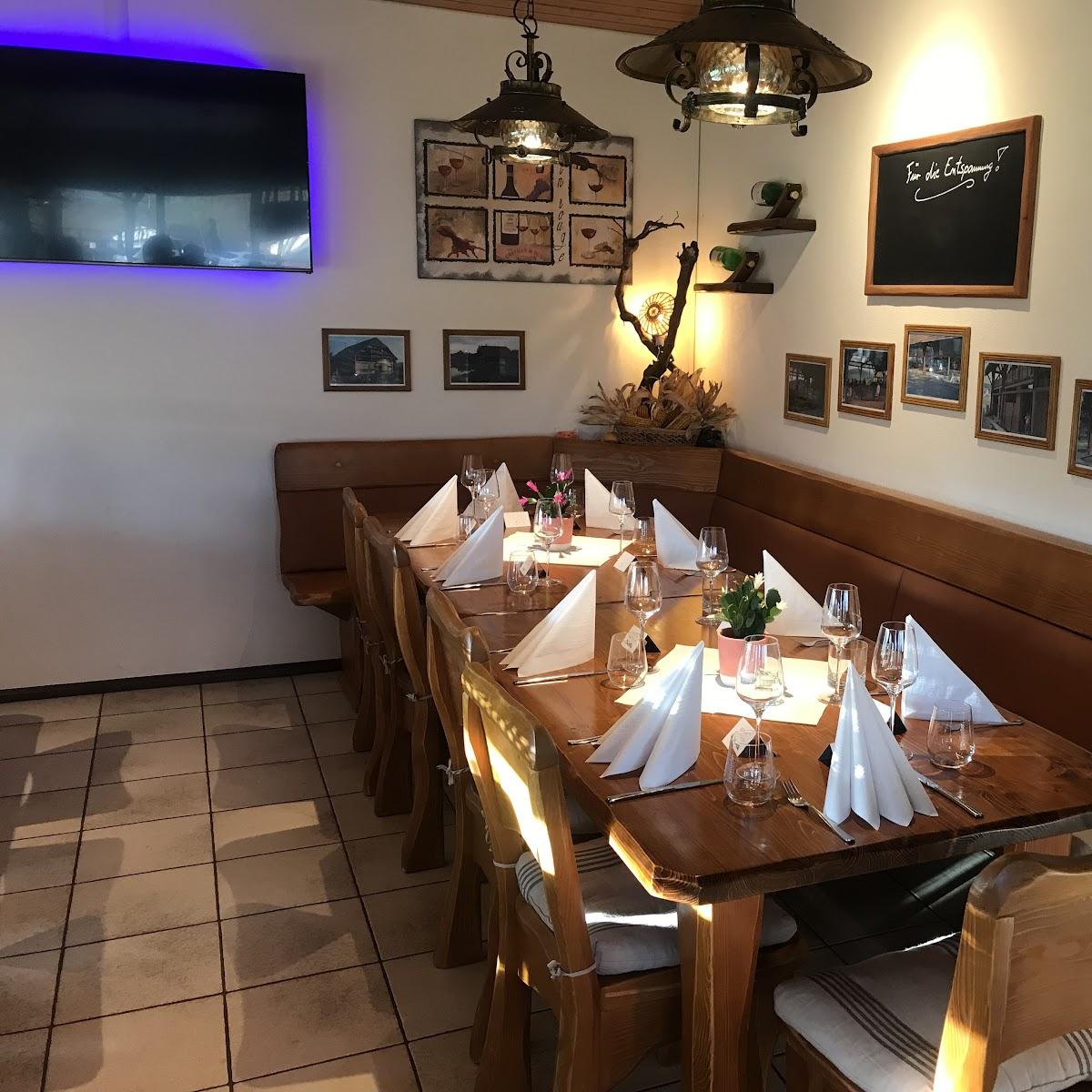 Restaurant "Zur Dreschhalle" in Sternenfels