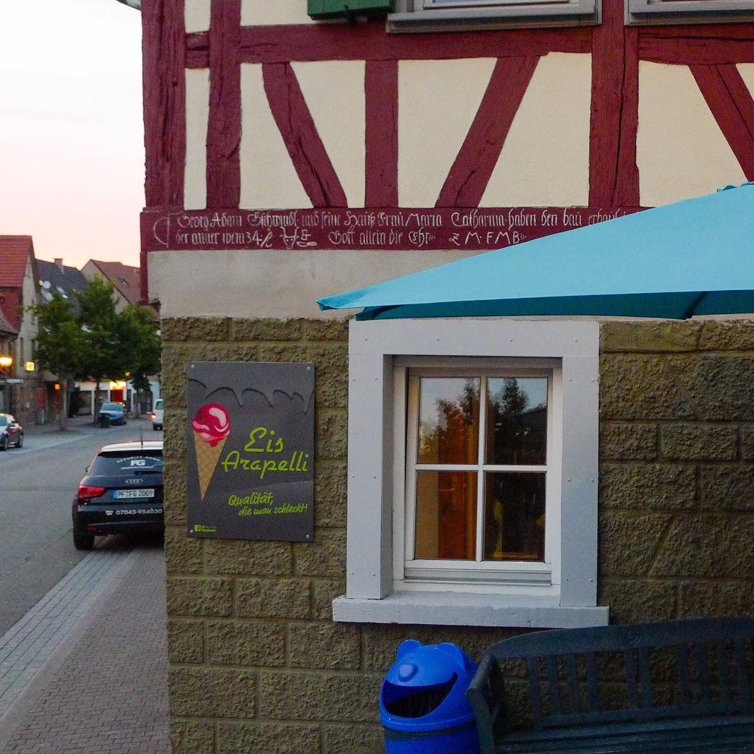 Restaurant "Eis Arapelli" in  Oberderdingen