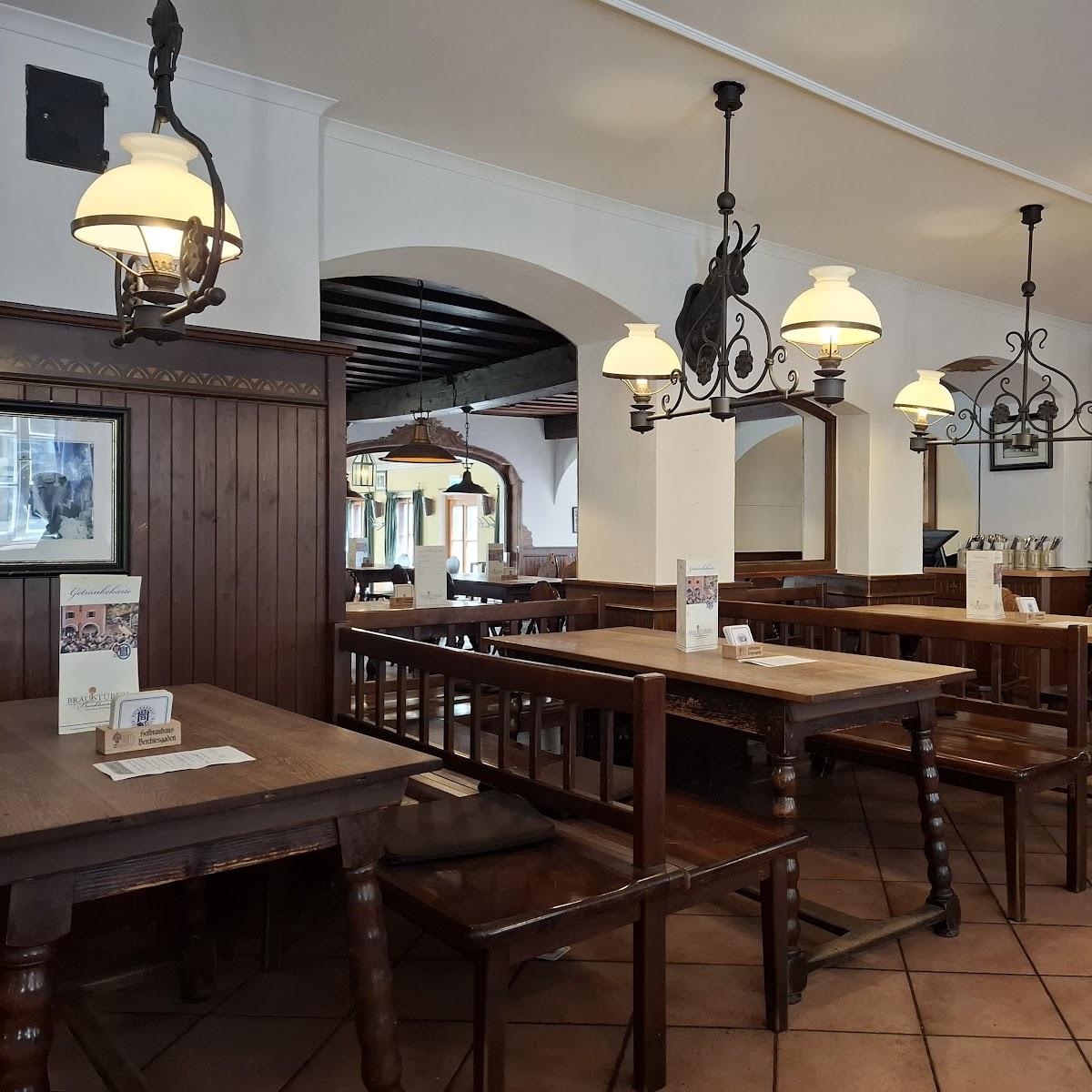 Restaurant "Bräustüberl" in Berchtesgaden