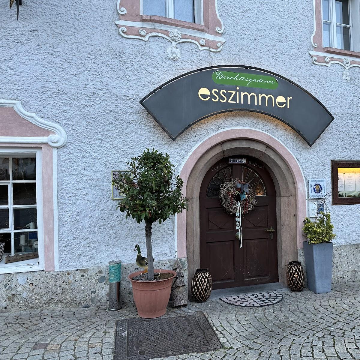 Restaurant "er Esszimmer" in Berchtesgaden