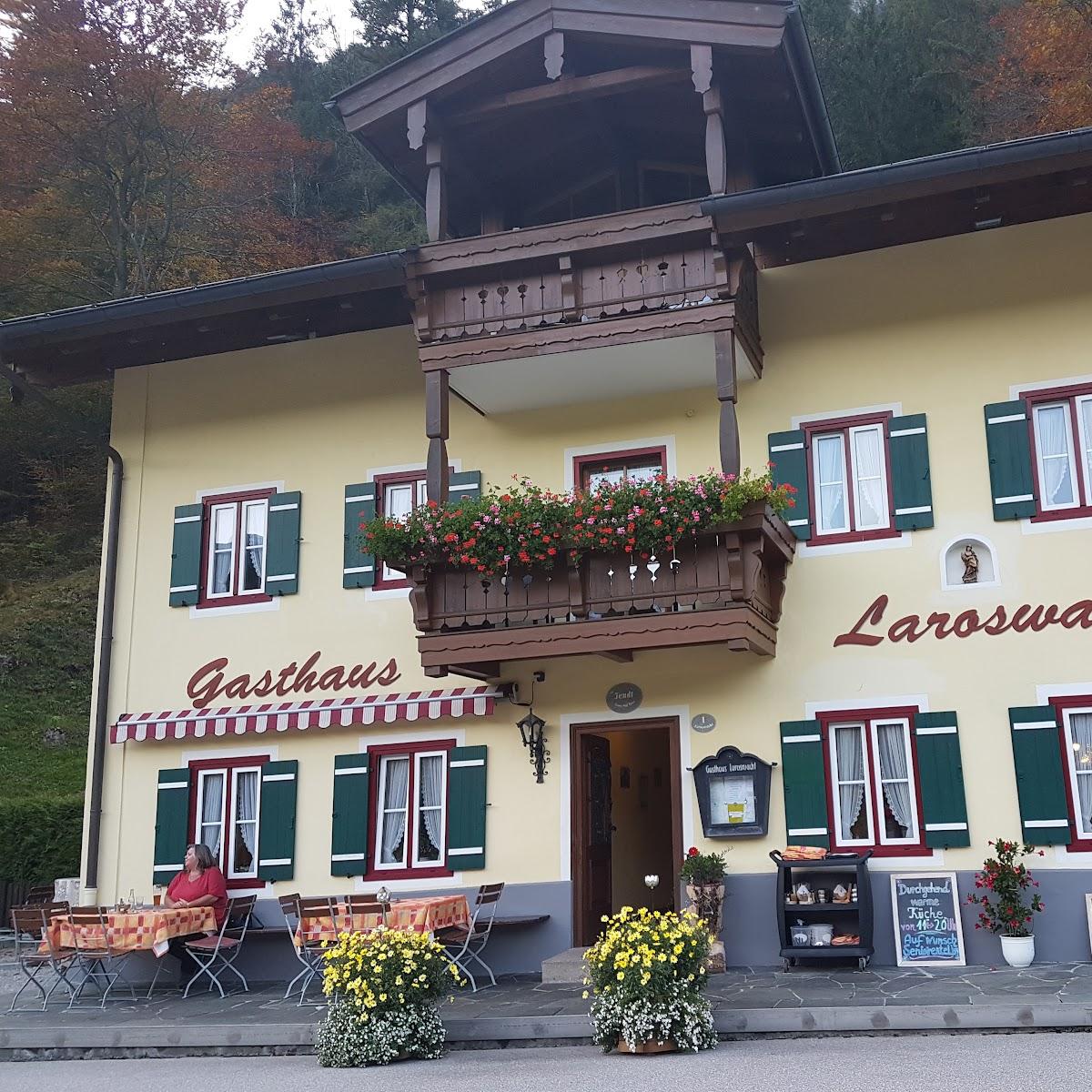 Restaurant "Gasthaus Laroswacht" in Berchtesgaden