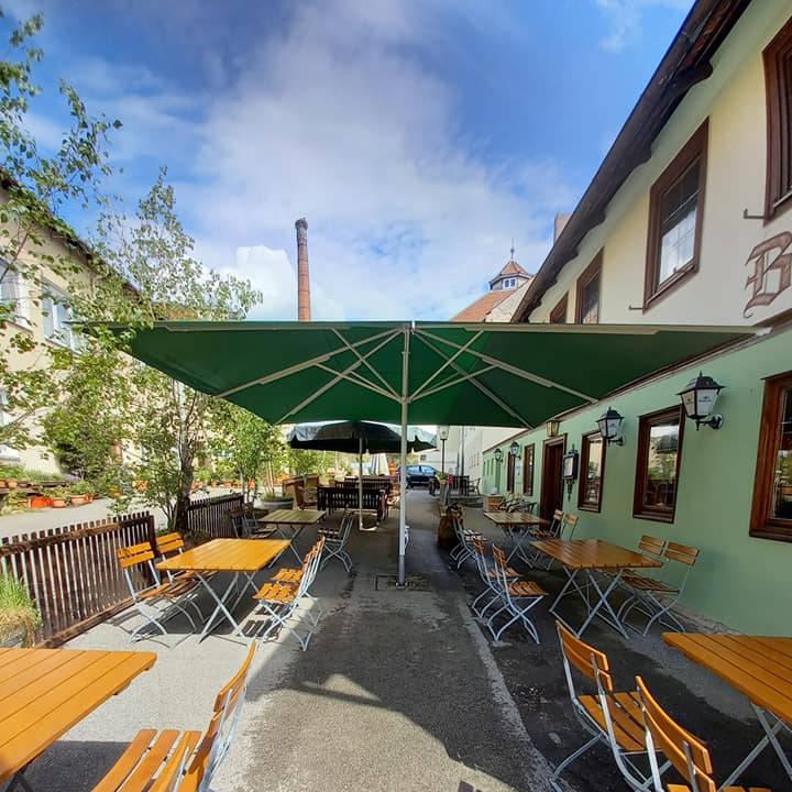 Restaurant "Gasthof Pension Bräustüble Meschenbach" in Untersiemau