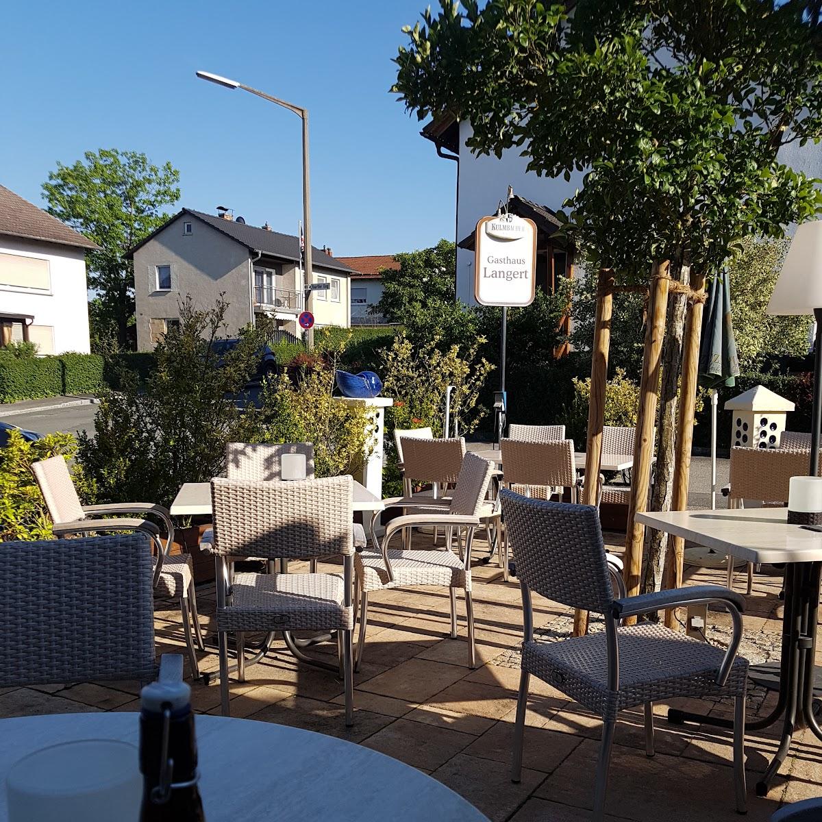 Restaurant "Gasthaus Langert" in Grub am Forst