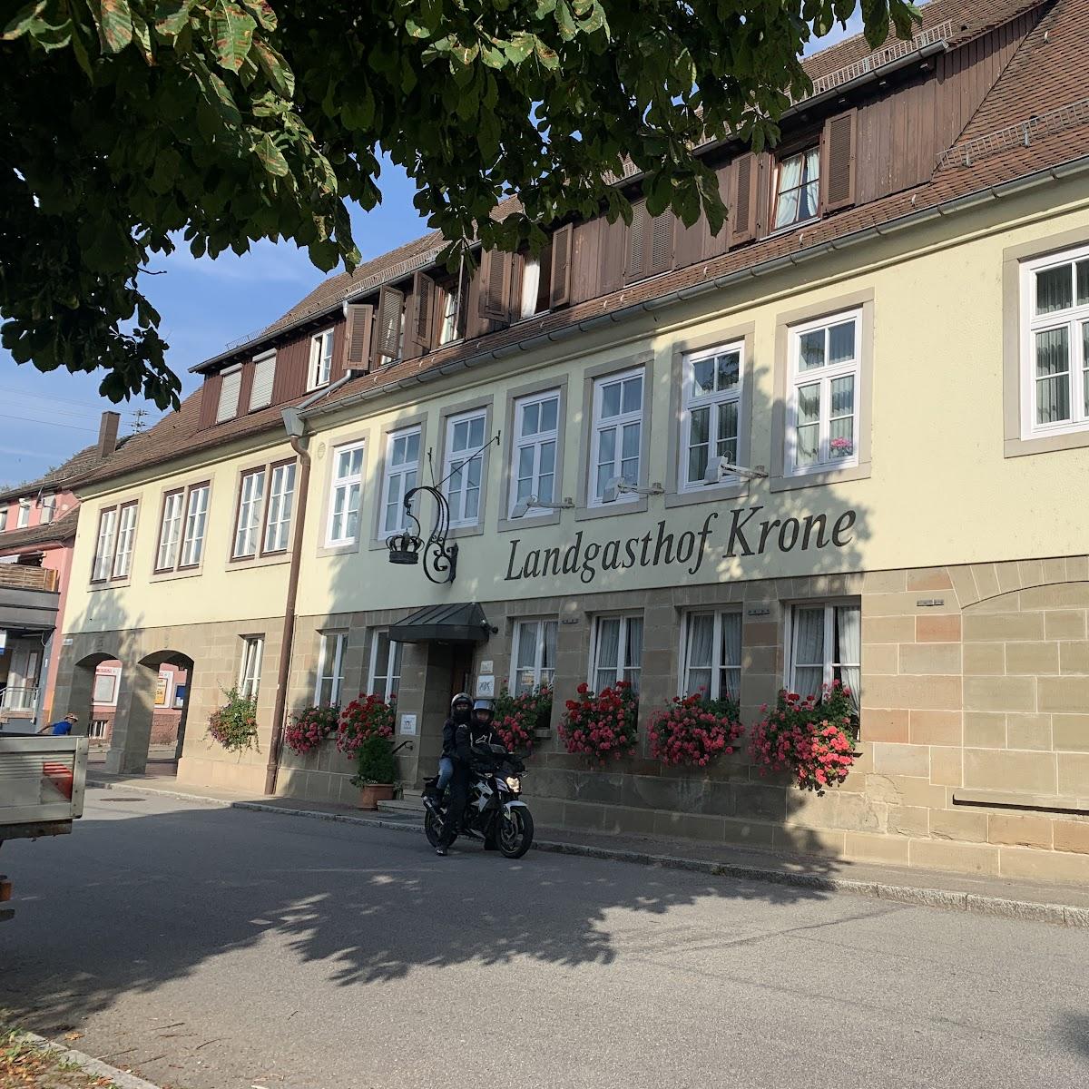 Restaurant "Gaststätte Krone" in Murrhardt