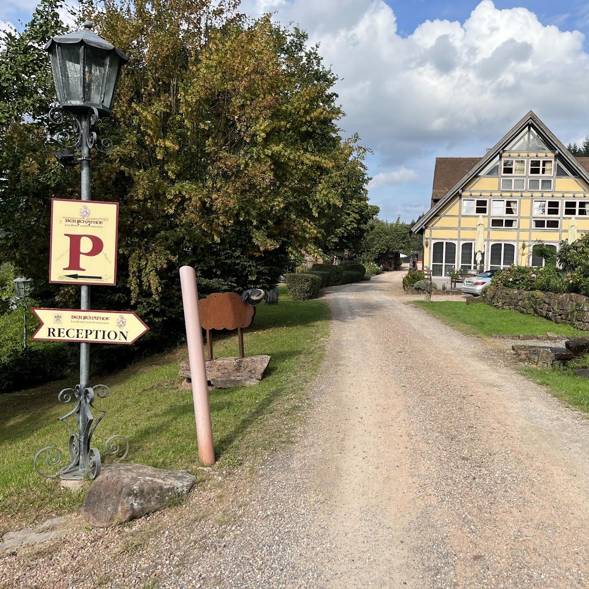 Restaurant "Landhotel & Restaurant Der Schafhof" in Amorbach