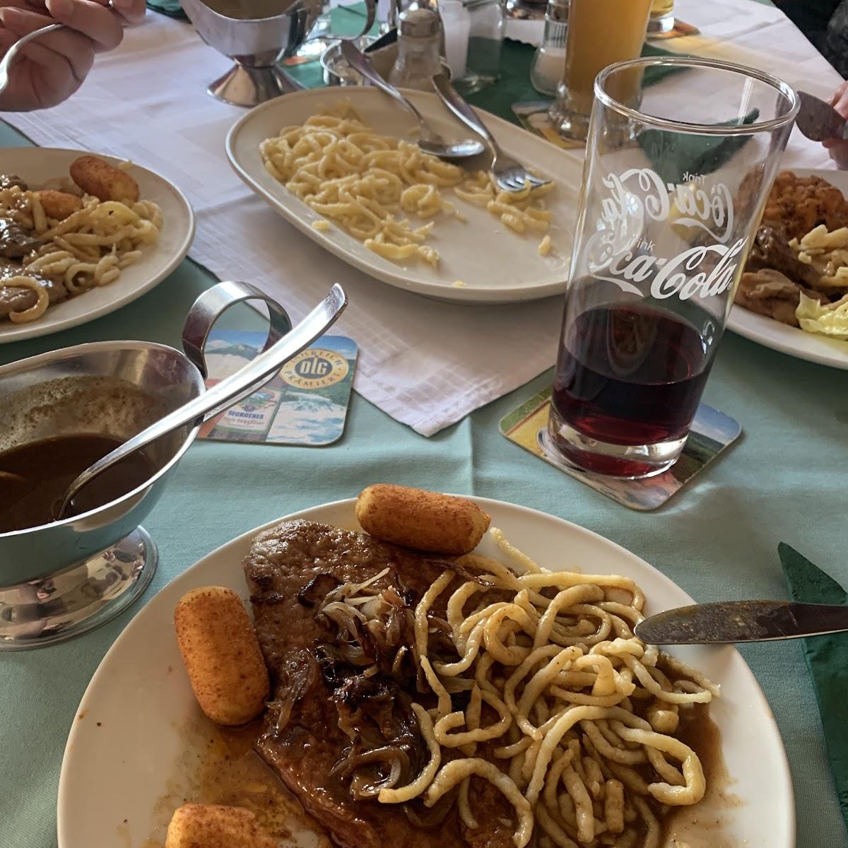 Restaurant "Hirsch" in Alfdorf