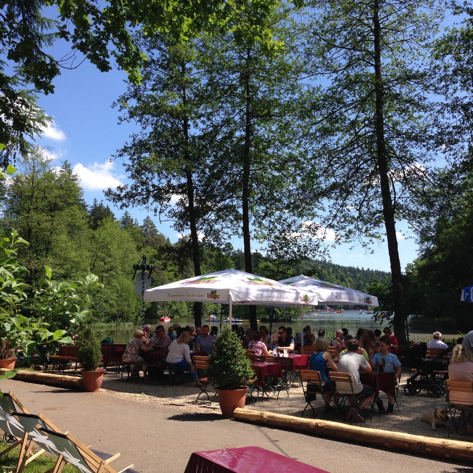 Restaurant "Biergarten am Ebnisee ( Waldschänke )" in Kaisersbach