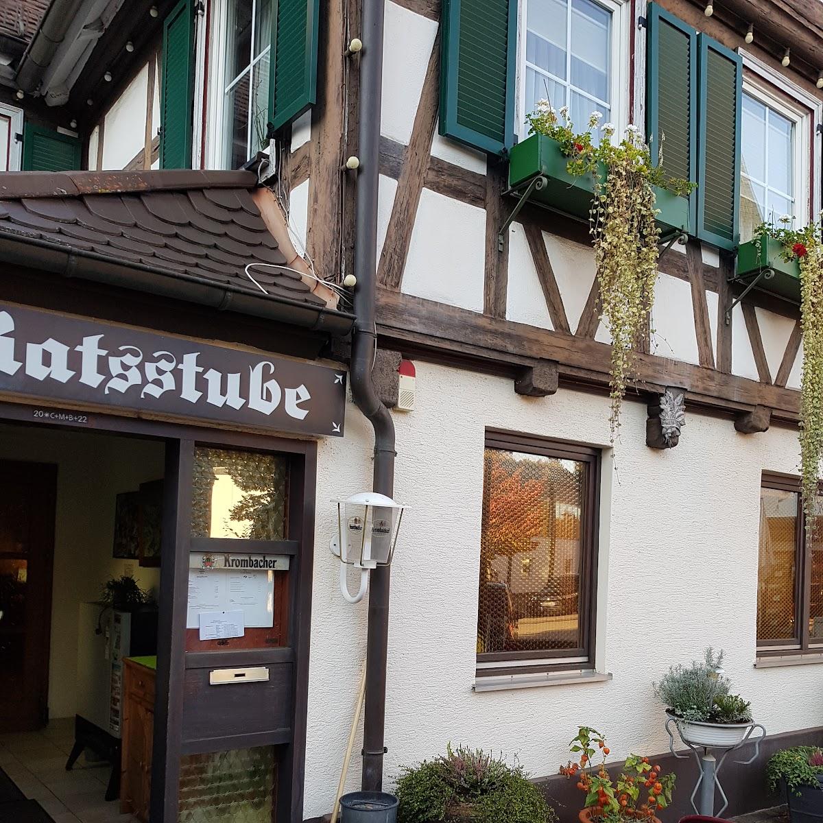 Restaurant "Zur Ratsstube" in Lorch