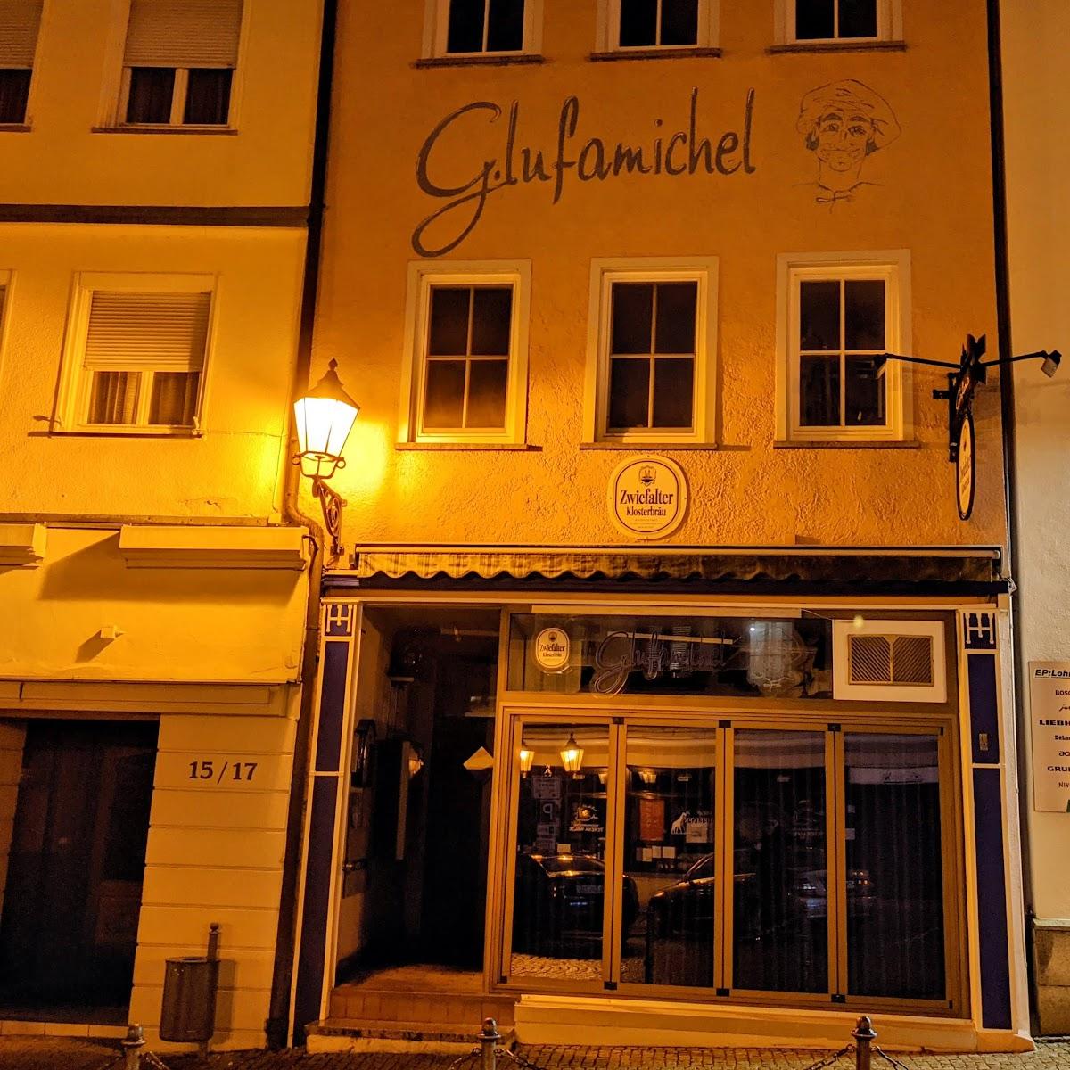 Restaurant "Gaststätte Glufamichel" in Hechingen
