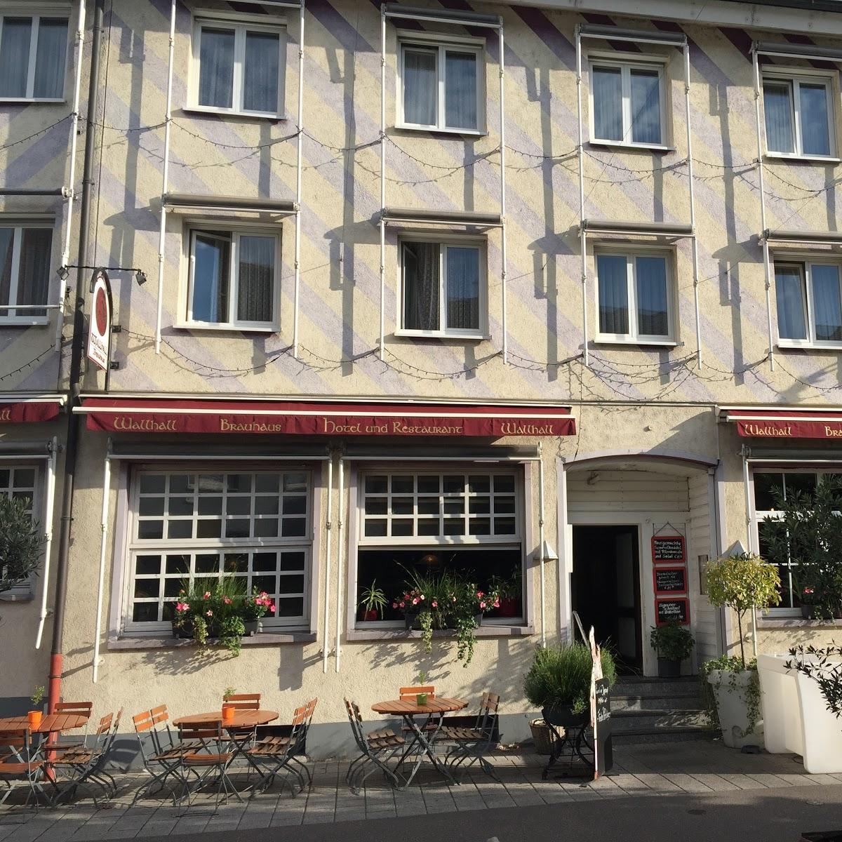 Restaurant "Hotel und Brauhaus Wallhall" in Bruchsal