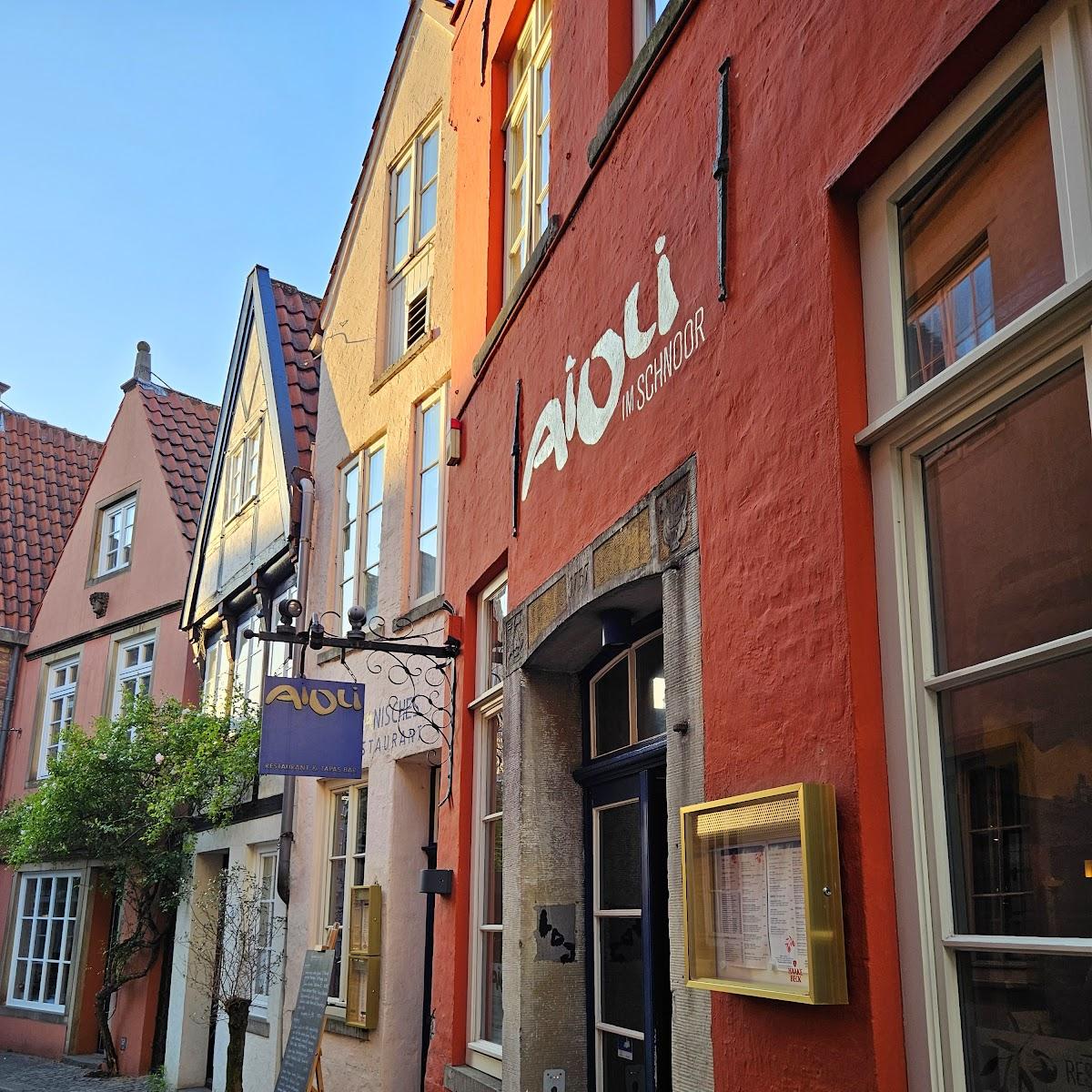 Restaurant "Aioli im Schnoor" in Bremen