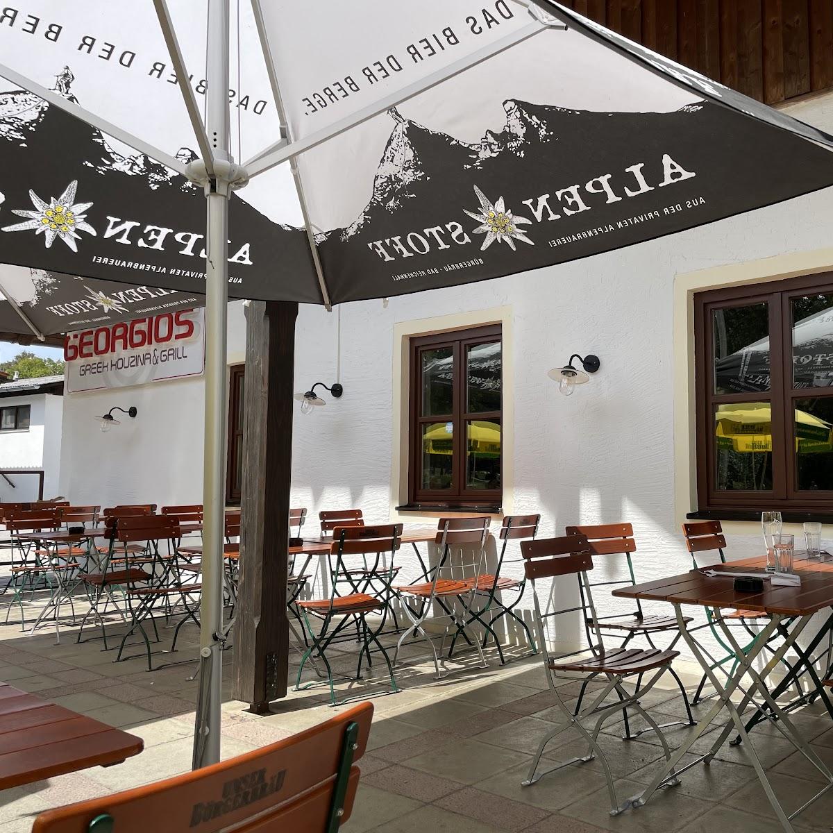 Restaurant "Georgios am Tachinger See" in Taching am See