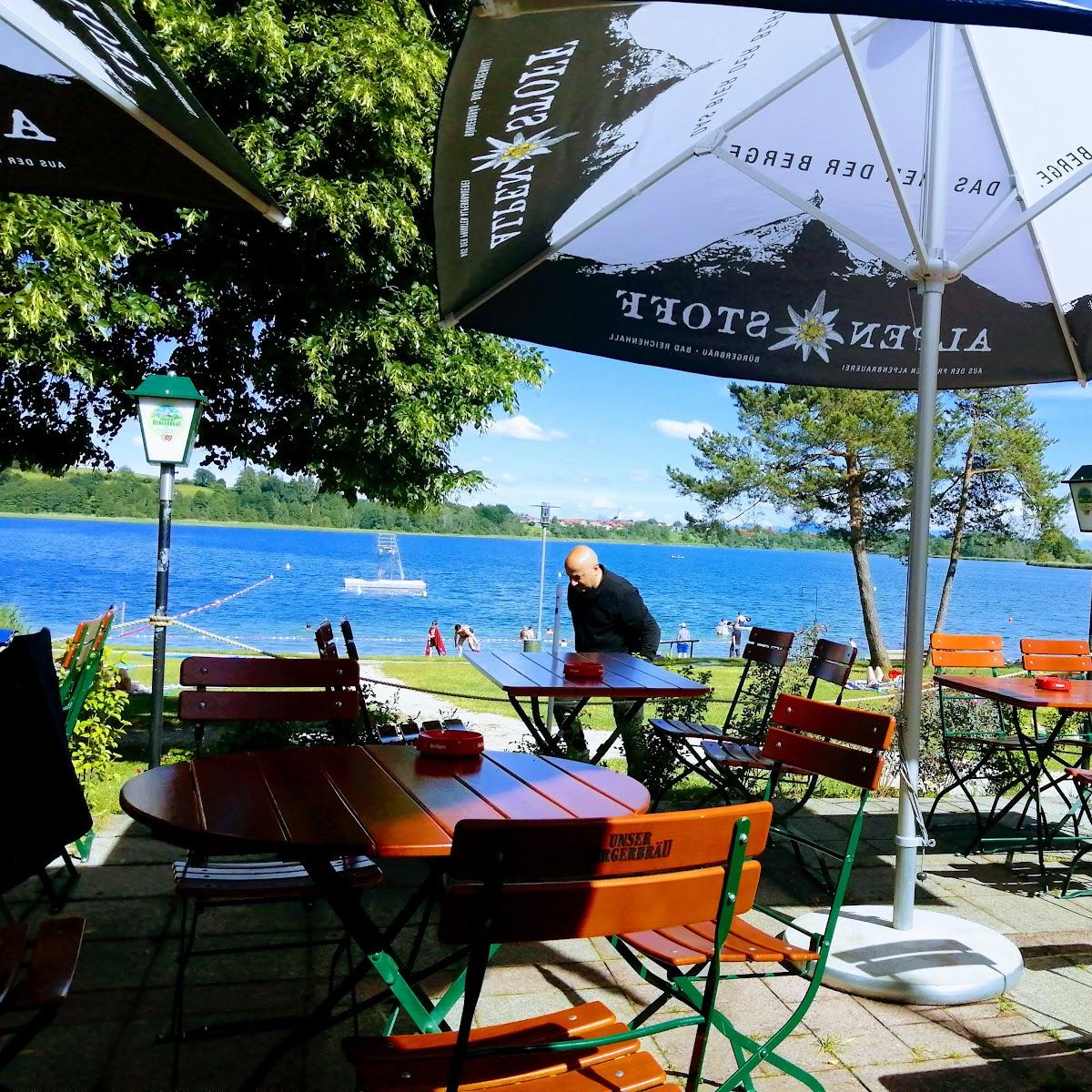 Restaurant "Georgios am Tachinger See" in Taching am See