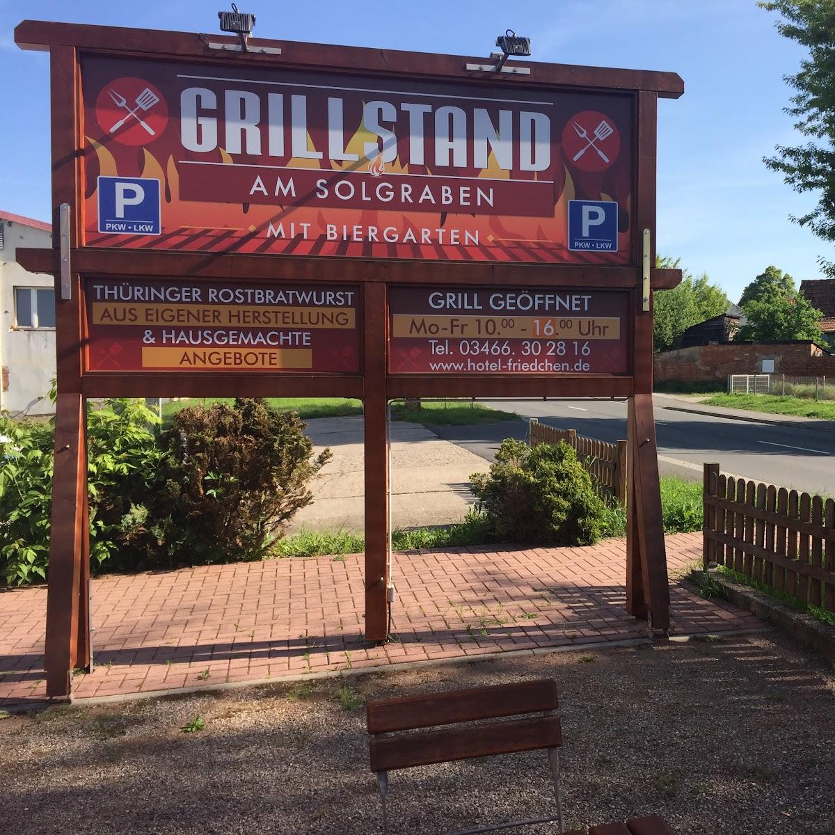 Restaurant "Grillstand am Solgraben" in Artern