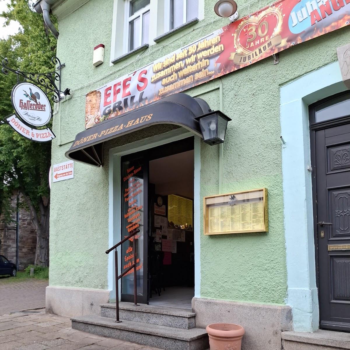 Restaurant "Efes Döner & Pizza Haus" in Artern