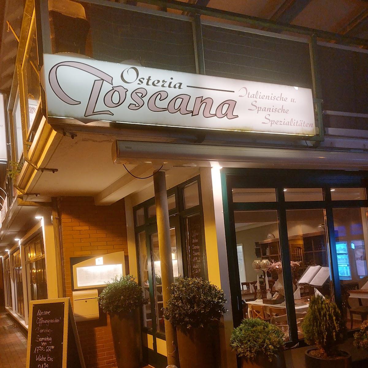 Restaurant "Osteria Toscana" in Otterndorf