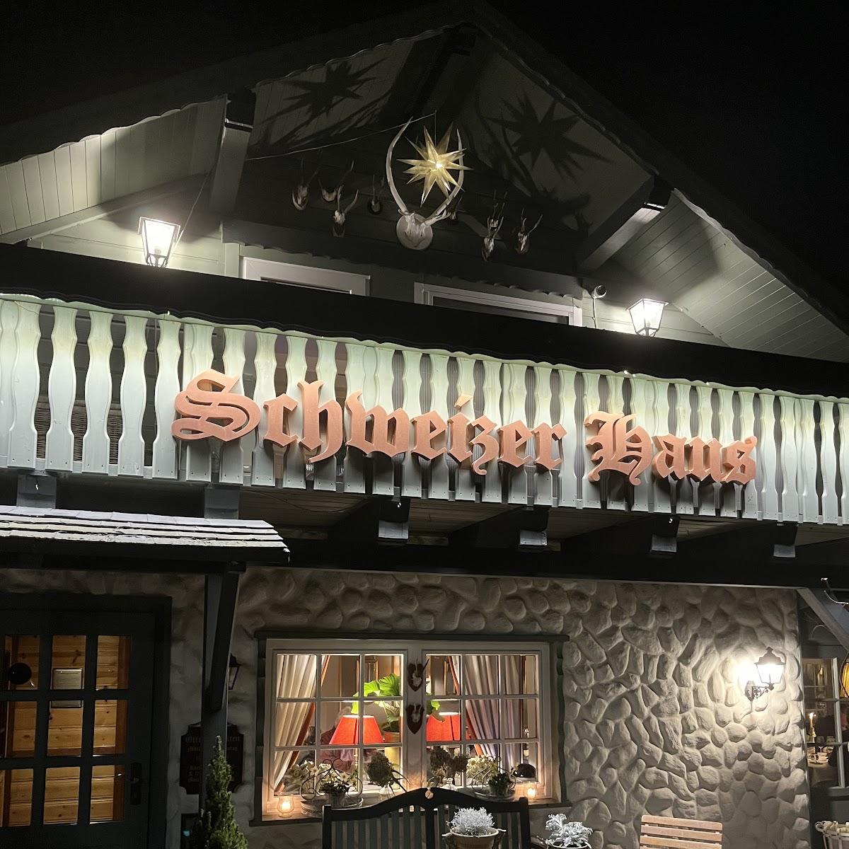 Restaurant "Schweizer Haus  Das Restaurant " in Lehre