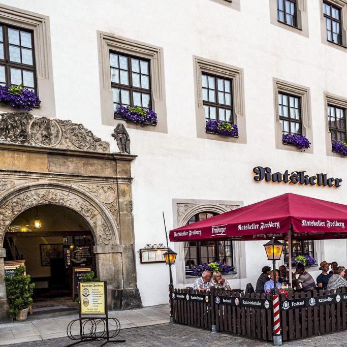 Restaurant "Ratskeller" in Freiberg
