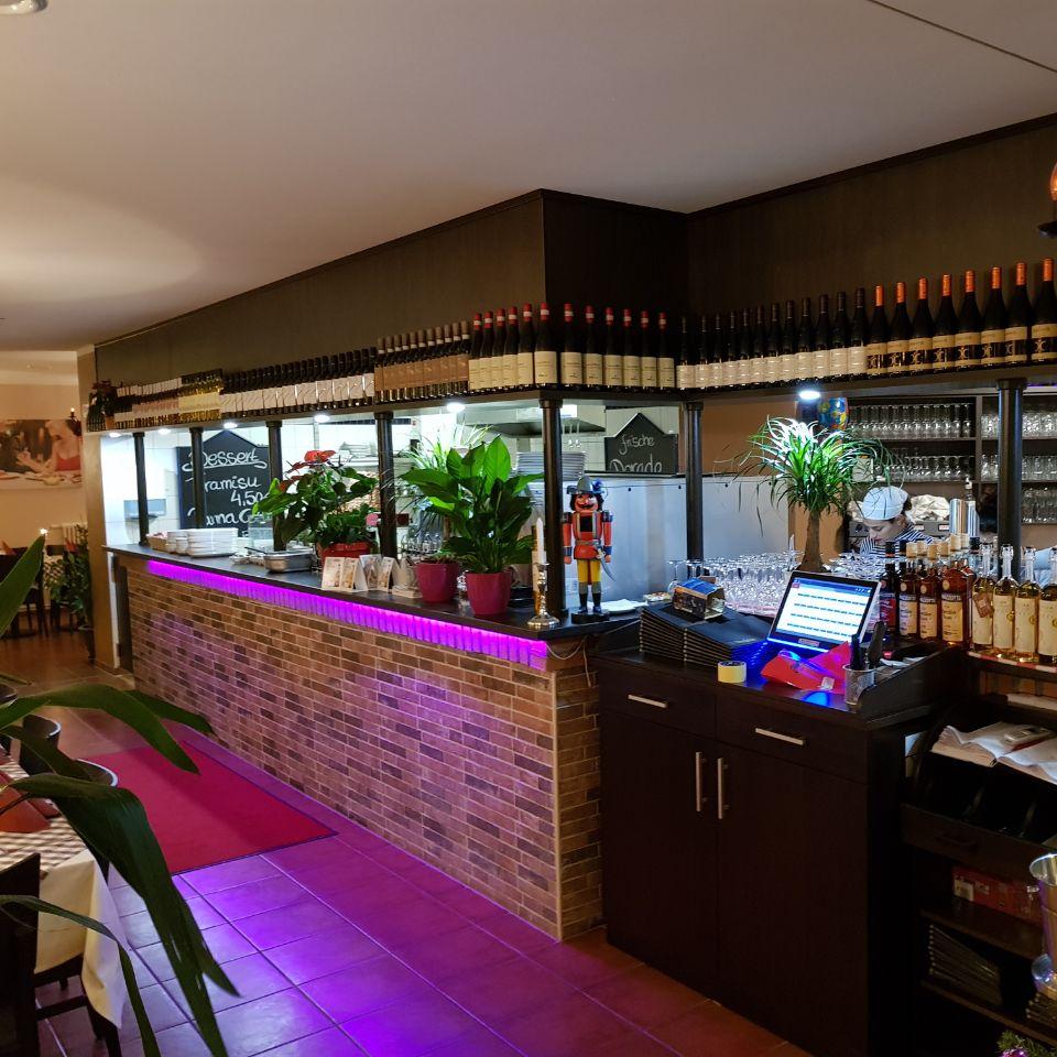 Restaurant "Trattoria La Fontana" in Freiberg