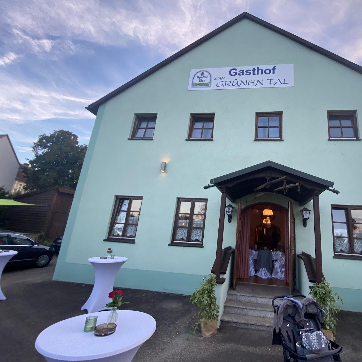 Restaurant "Zum Grünen Tal" in Dürrwangen