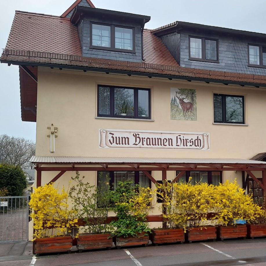 Restaurant "Landgasthaus Zum Braunen Hirsch" in Farnstädt