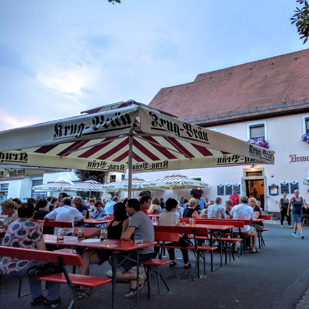 Restaurant "Krug Bräu" in Waischenfeld