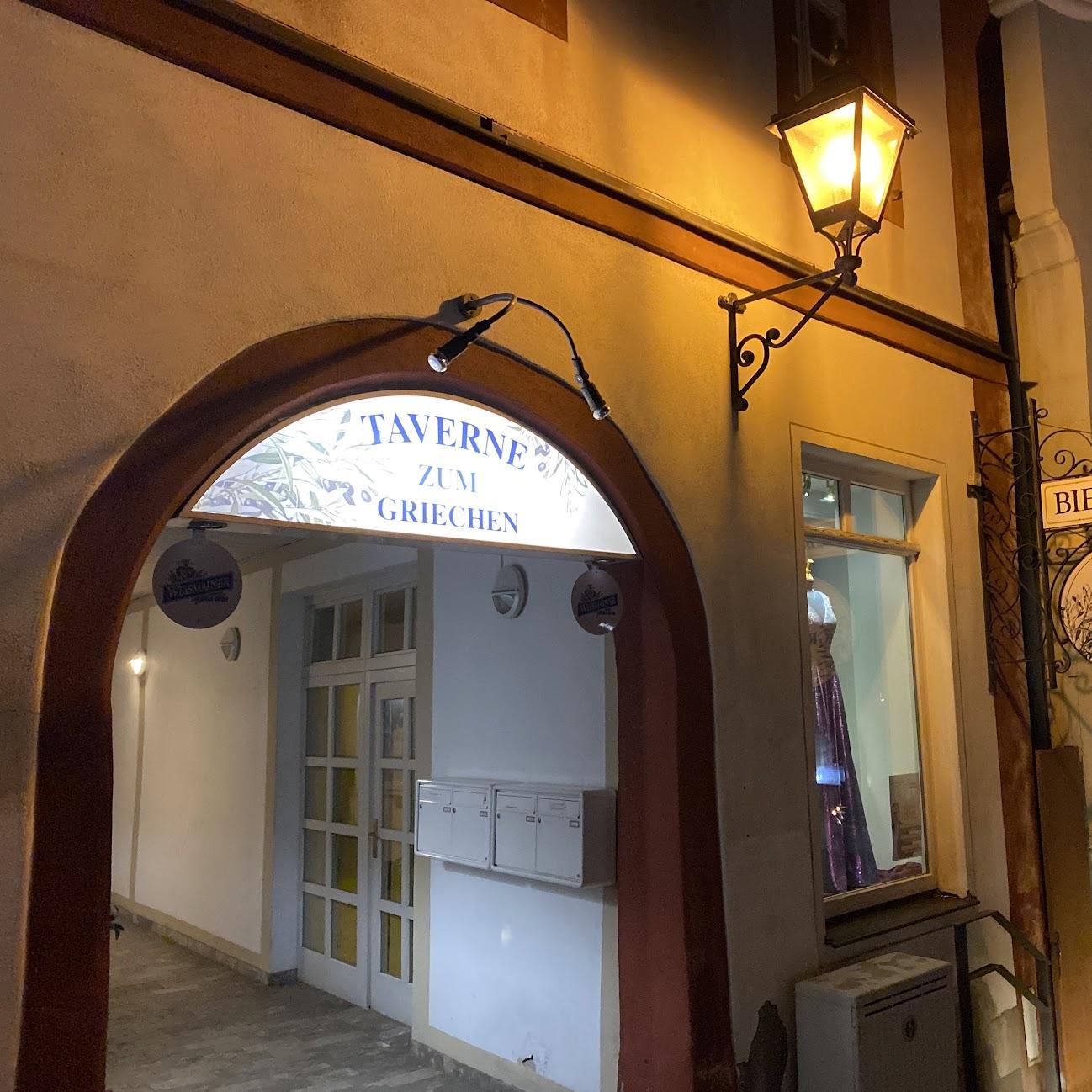 Restaurant "Taverne  Zum Griechen " in Hollfeld