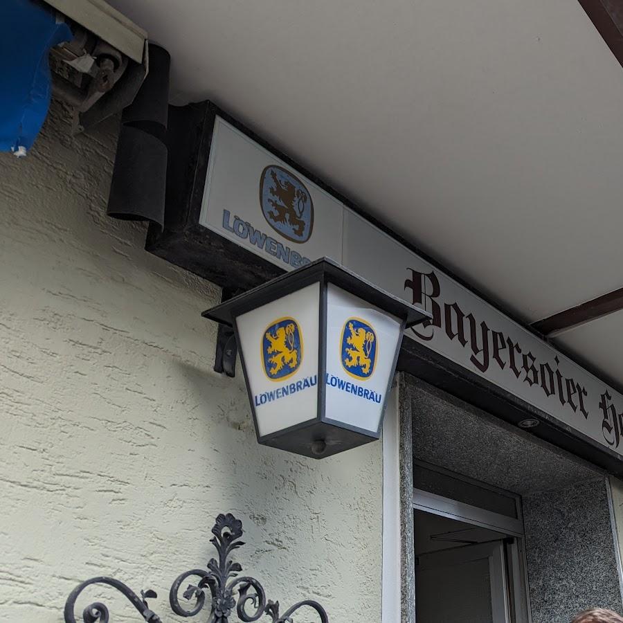 Restaurant "Bayersoier Hof" in Bad Bayersoien