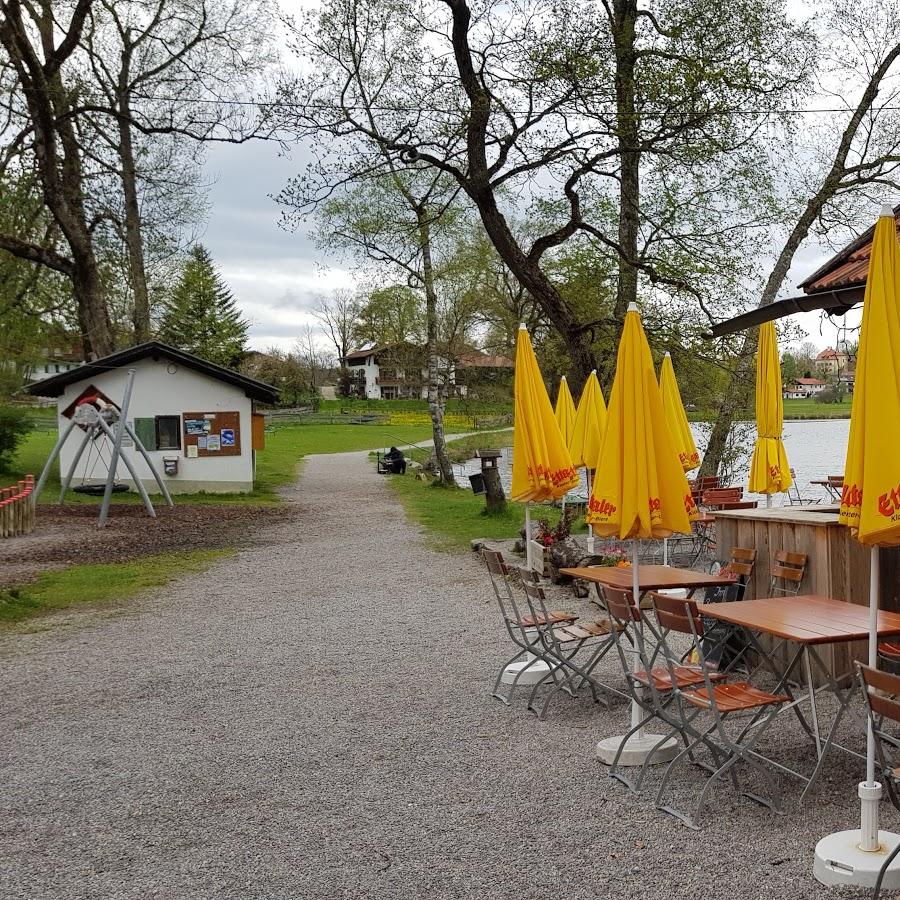 Restaurant "Fischerhäusl Kiosk am See" in  Bayersoien