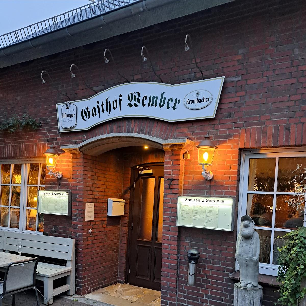 Restaurant "Gasthof Wember" in Lüdinghausen