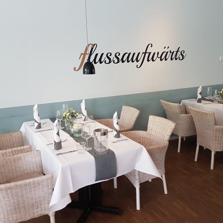 Restaurant "flussaufwärts" in Lüdinghausen
