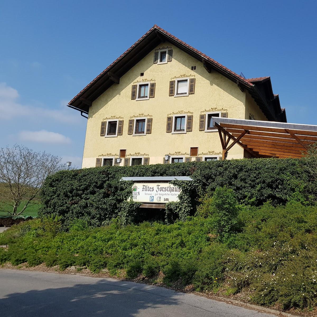 Restaurant "Gaststätte Altes Forsthaus" in Zeil am Main