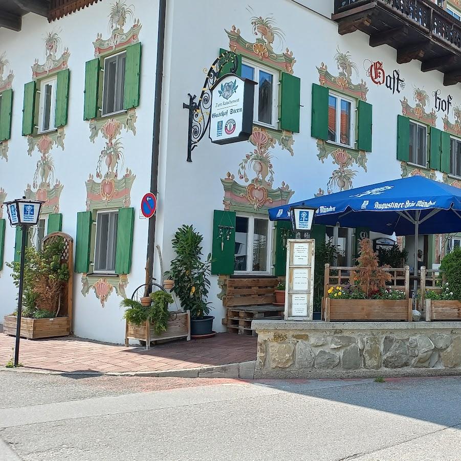 Restaurant "Gasthof Stern - Zum Ratscherwirt" in Unterammergau