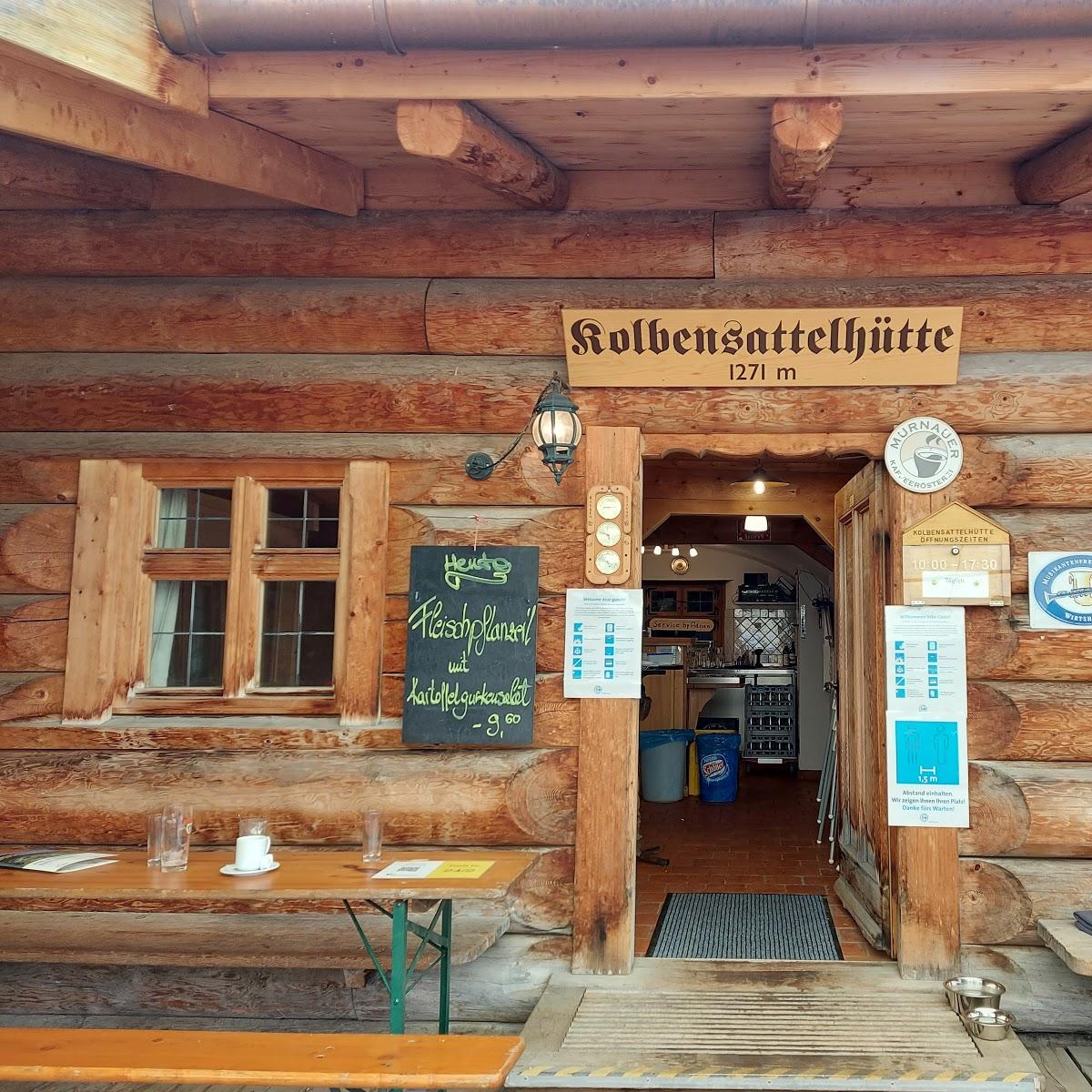 Restaurant "Kolbensattelhütte" in  Oberammergau