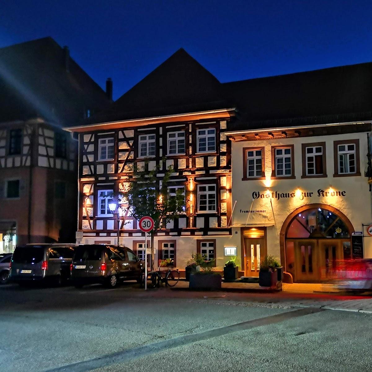 Restaurant "Gasthaus zur Krone" in Weingarten (Baden)