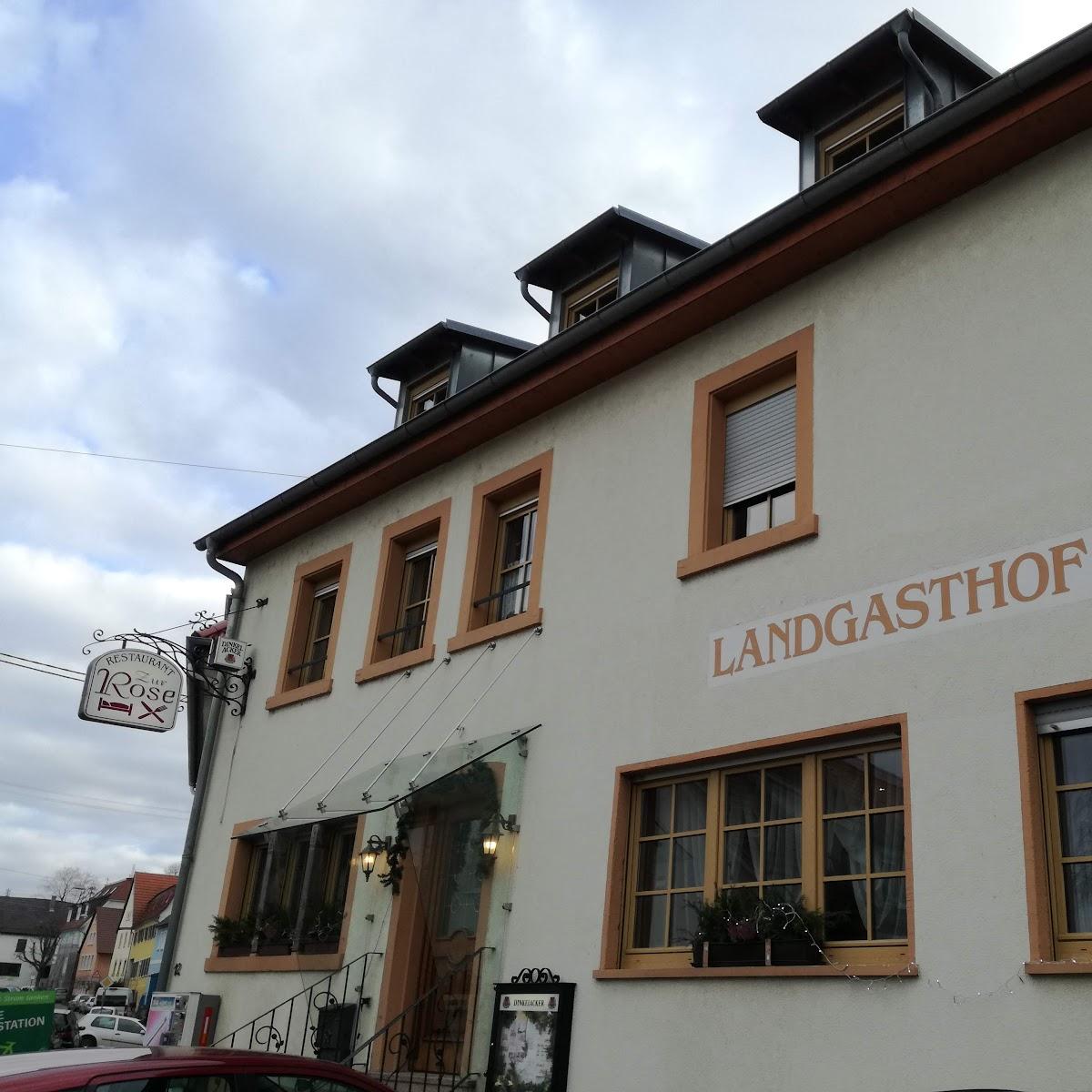 Restaurant "Landgasthof Hotel Rose" in Bretten