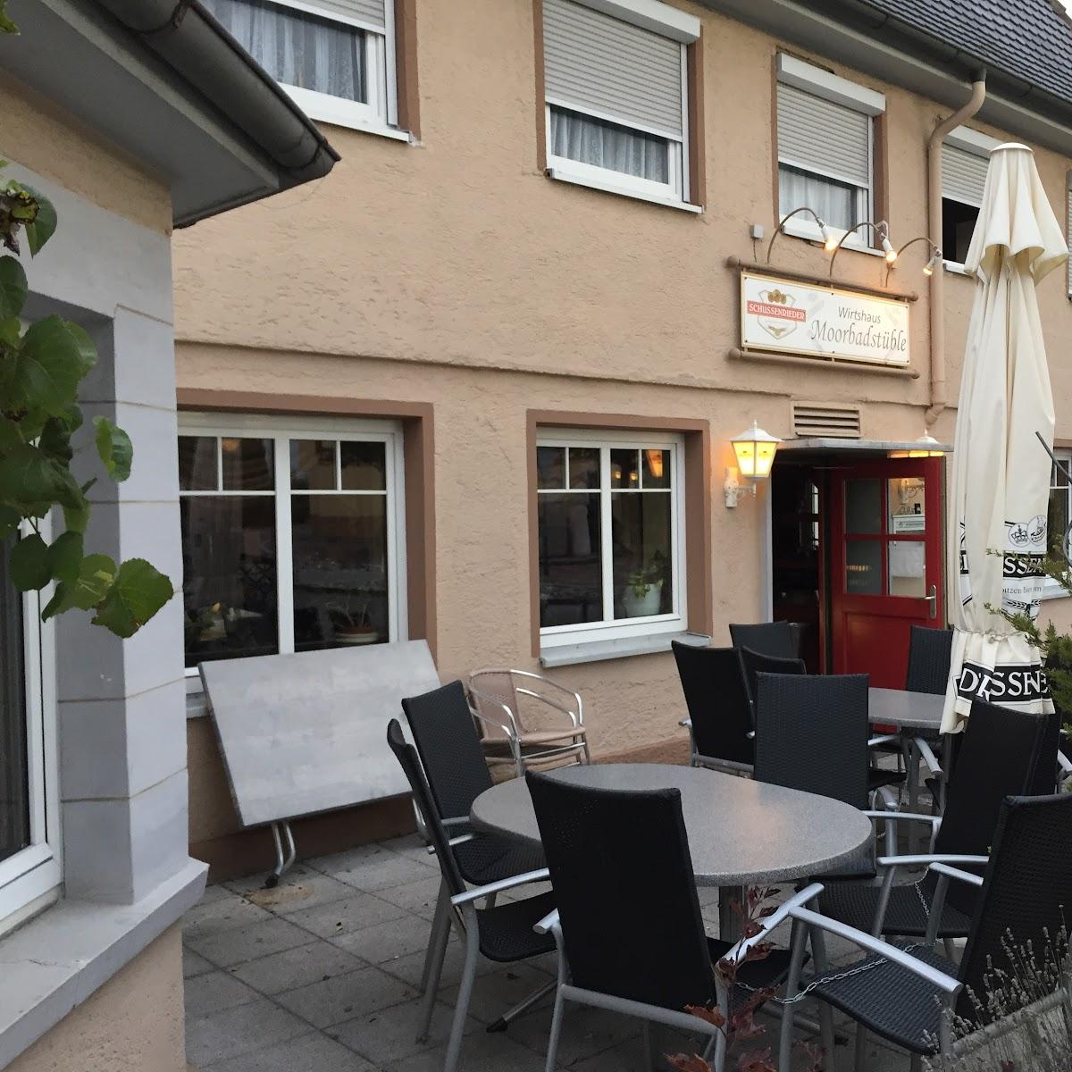 Restaurant "Wirtshaus Moorbadstüble" in Bad Schussenried