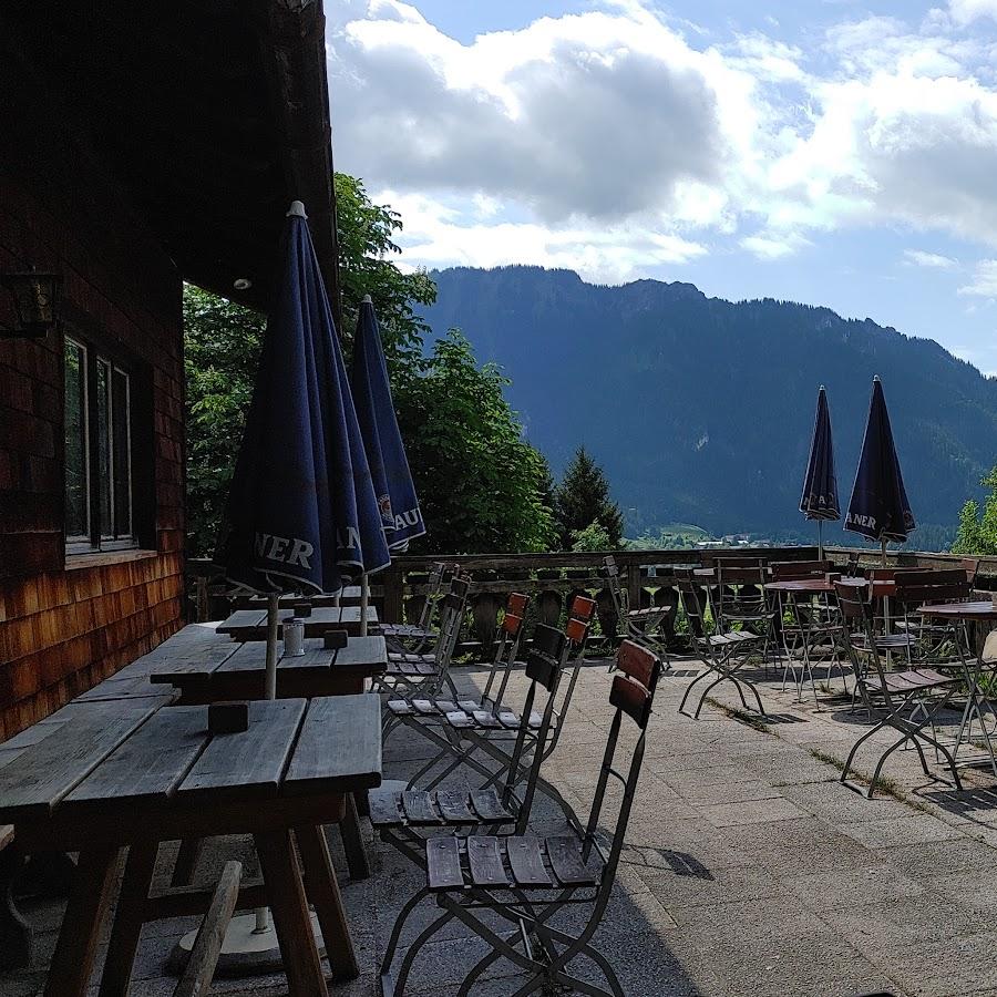 Restaurant "Berggasthaus Romanshöhe" in Oberammergau
