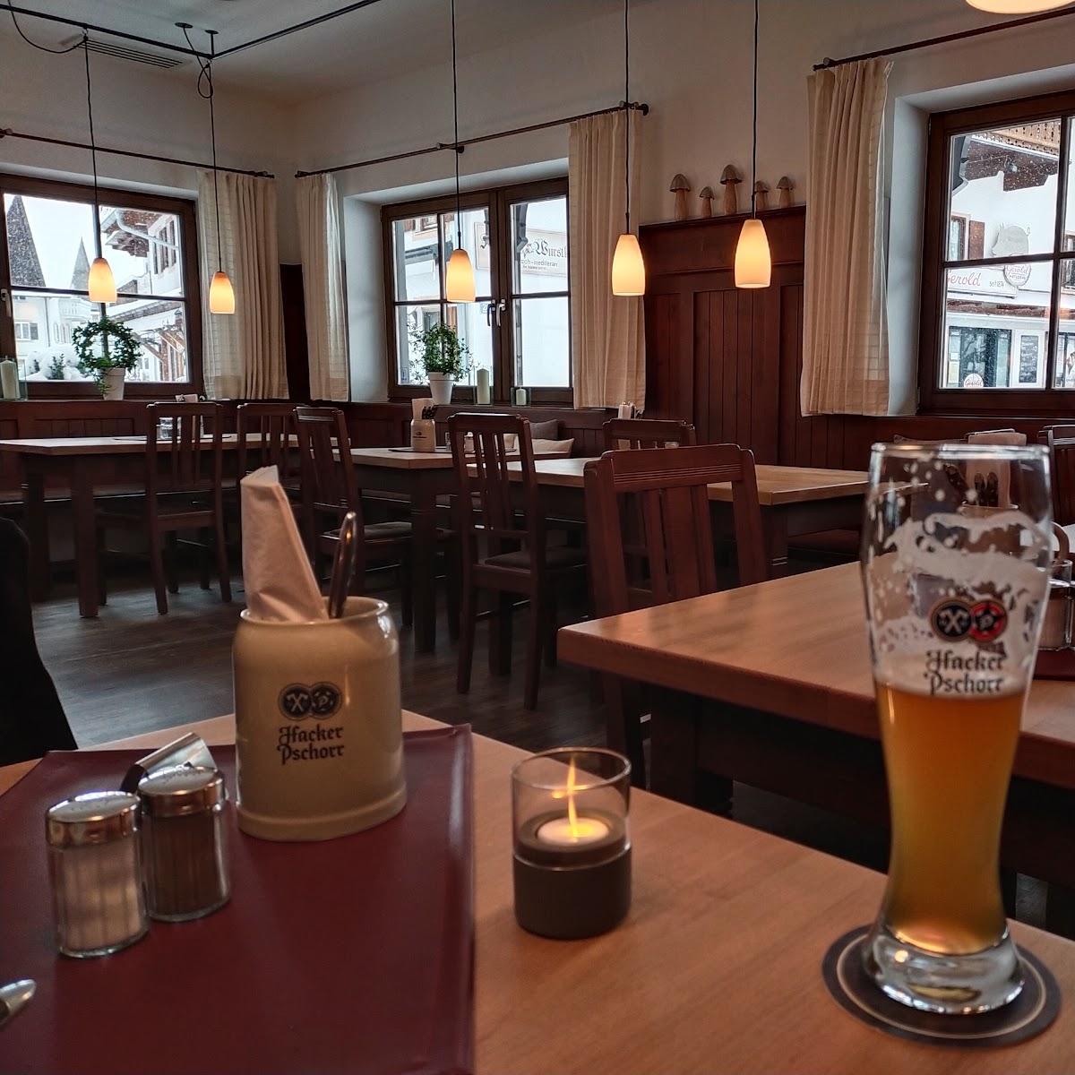 Restaurant "s´Wirtshaus O´gau" in Oberammergau